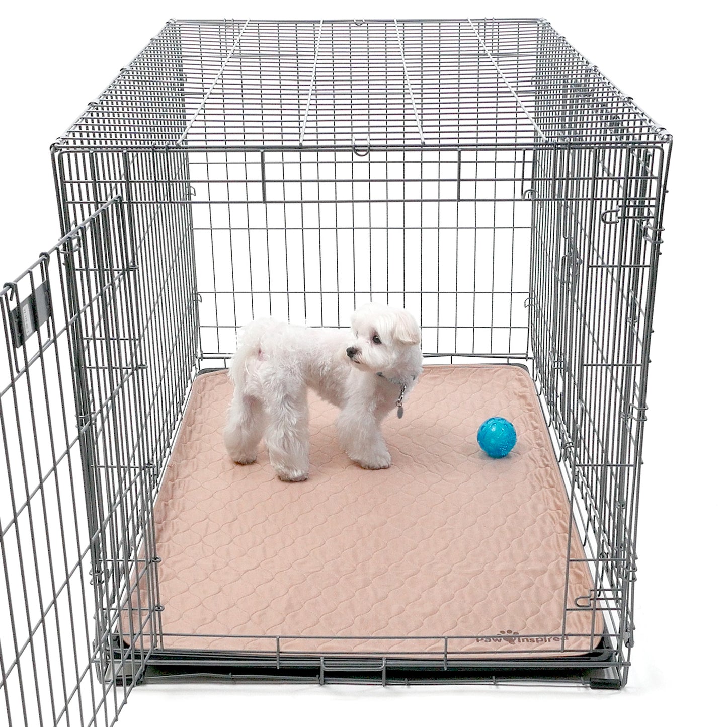 41"X28" Paw Inspired Extra Large Washable Puppy Training Pads, Reusable Dog Pads
