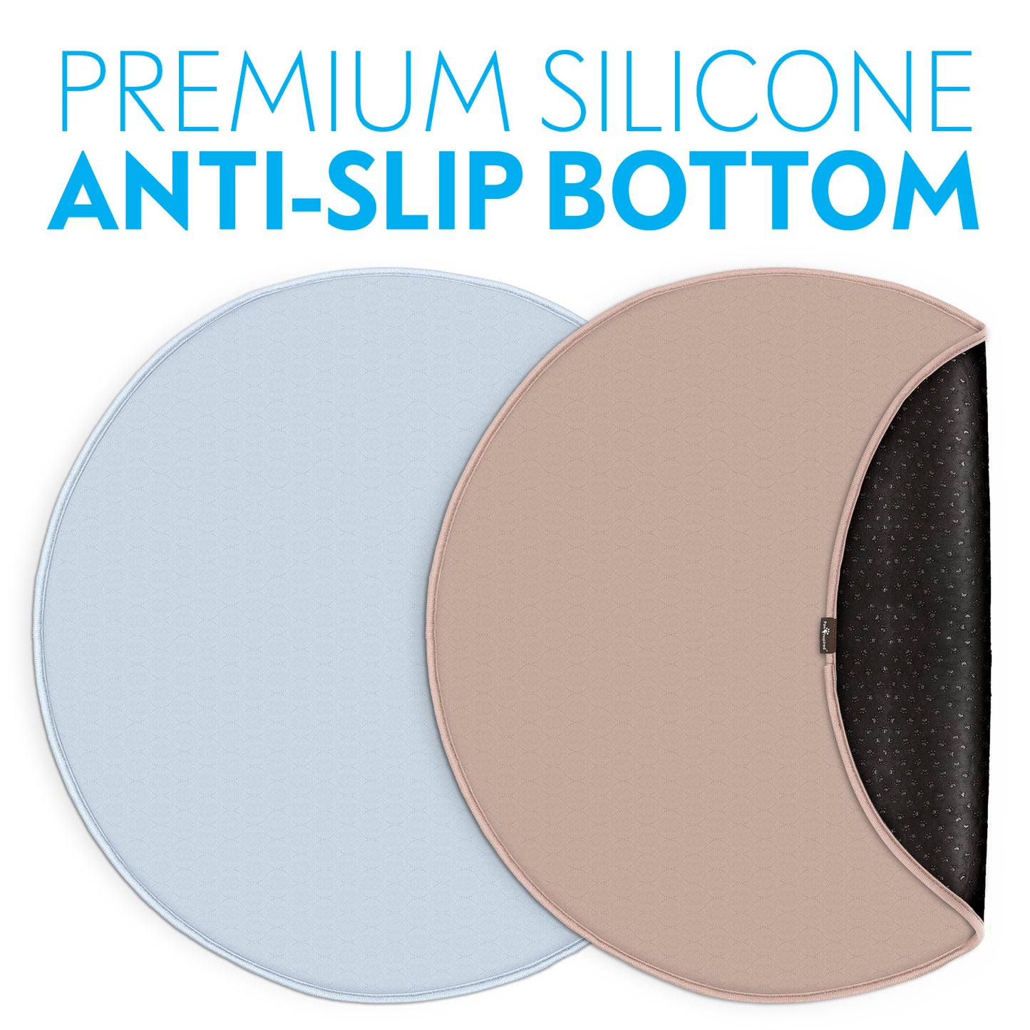 2ct Paw Inspired® Round Washable Pee Pads, 48in