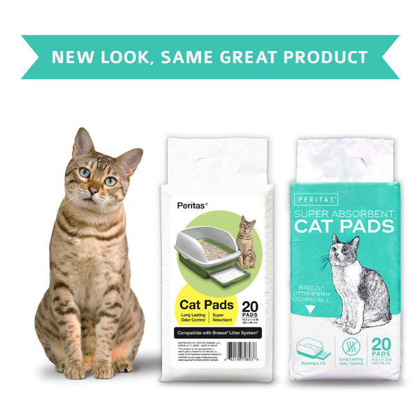 80ct Peritas Generic Refill Cat Pads for Breeze Tidy Cat Litter System Barketshop