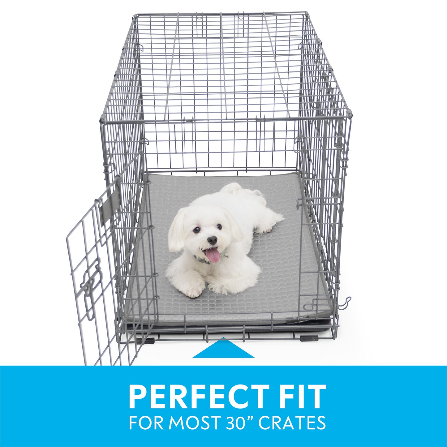 Paw Inspired Cooling Orthopedic Crate Pad for Dogs