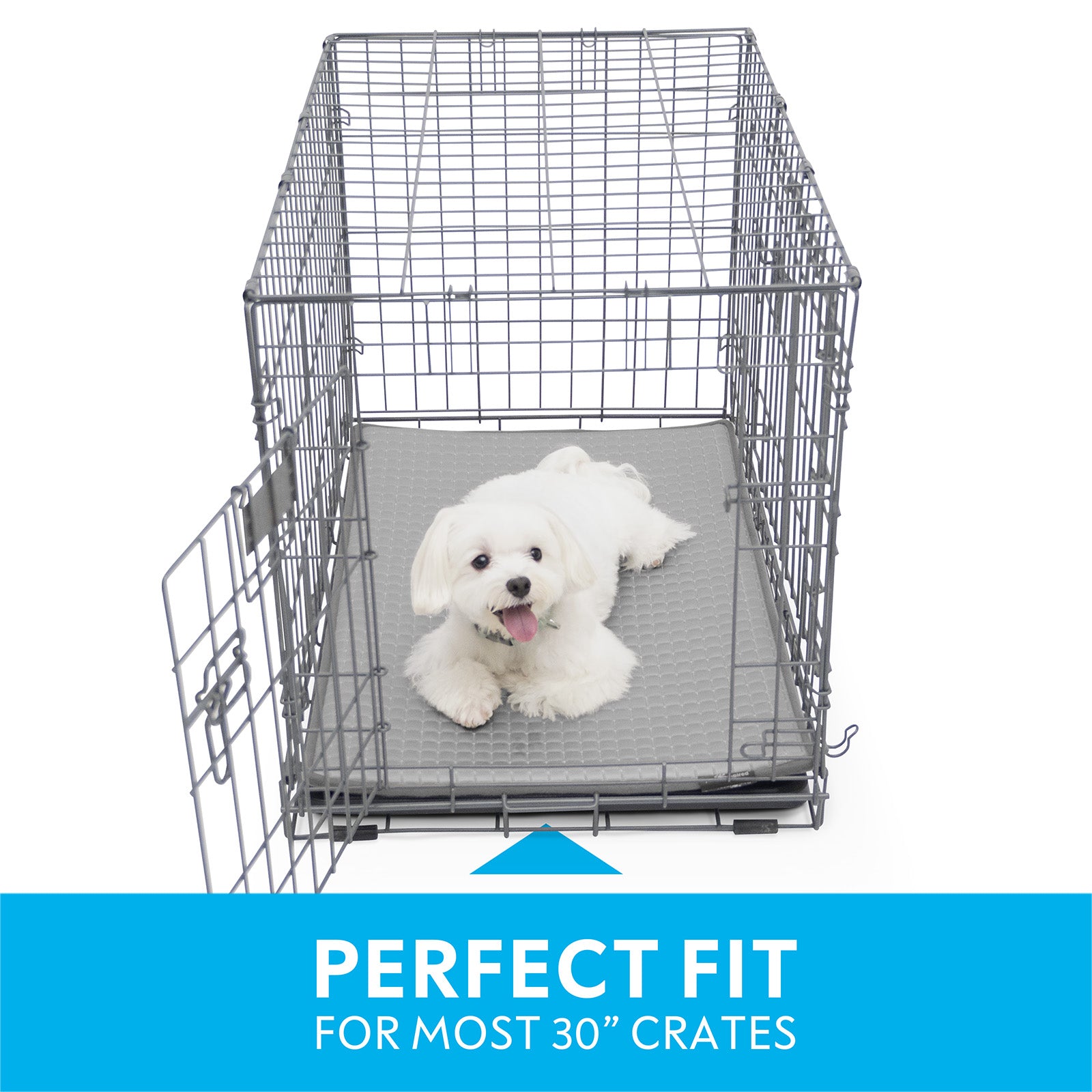 Paw Inspired Cooling Orthopedic Crate Pad for Dogs