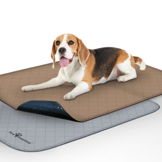 35X22" Paw Inspired Washable Puppy Training Pads, Reusable Dog Pads