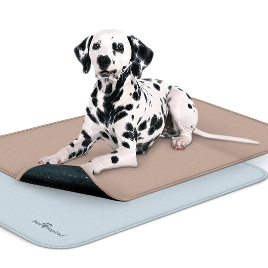 41"X28" Paw Inspired Extra Large Washable Puppy Training Pads, Reusable Dog Pads