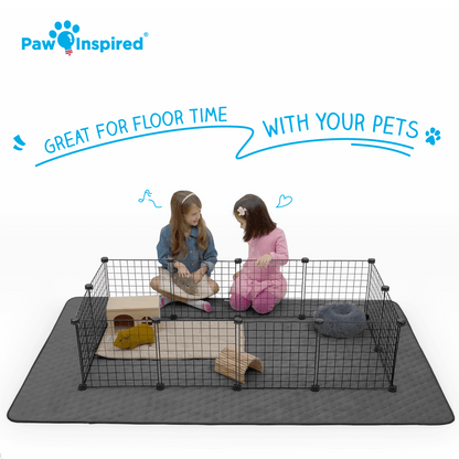Paw Inspired Playpen Mat 80x50"
