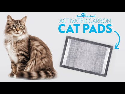 20ct Paw Inspired Activated Carbon Cat Pads for Breeze Tidy Cat Litter System 16.9" x 11.4"