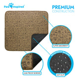 30x32" Paw Inspired Extra Large Washable Puppy Training Pads, Reusable Dog Pads
