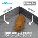 Paw Inspired Critter Box® Washable Guinea Pig Cage Liners, C&C 2X3