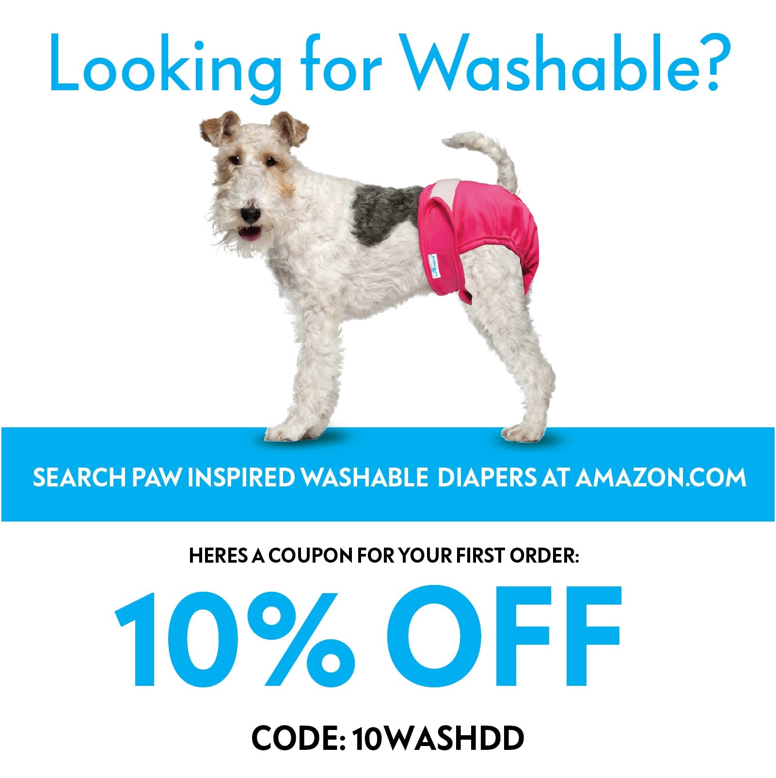 240ct Paw Inspired Ultra Protection Female Disposable Dog Diapers, Large