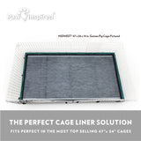 8ct Paw Inspired Disposable Guinea Pig Cage Liners (47” x 26” (Midwest)