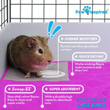 Paw Inspired® PopCorner Guinea Pig Cage Liners, Midwest
