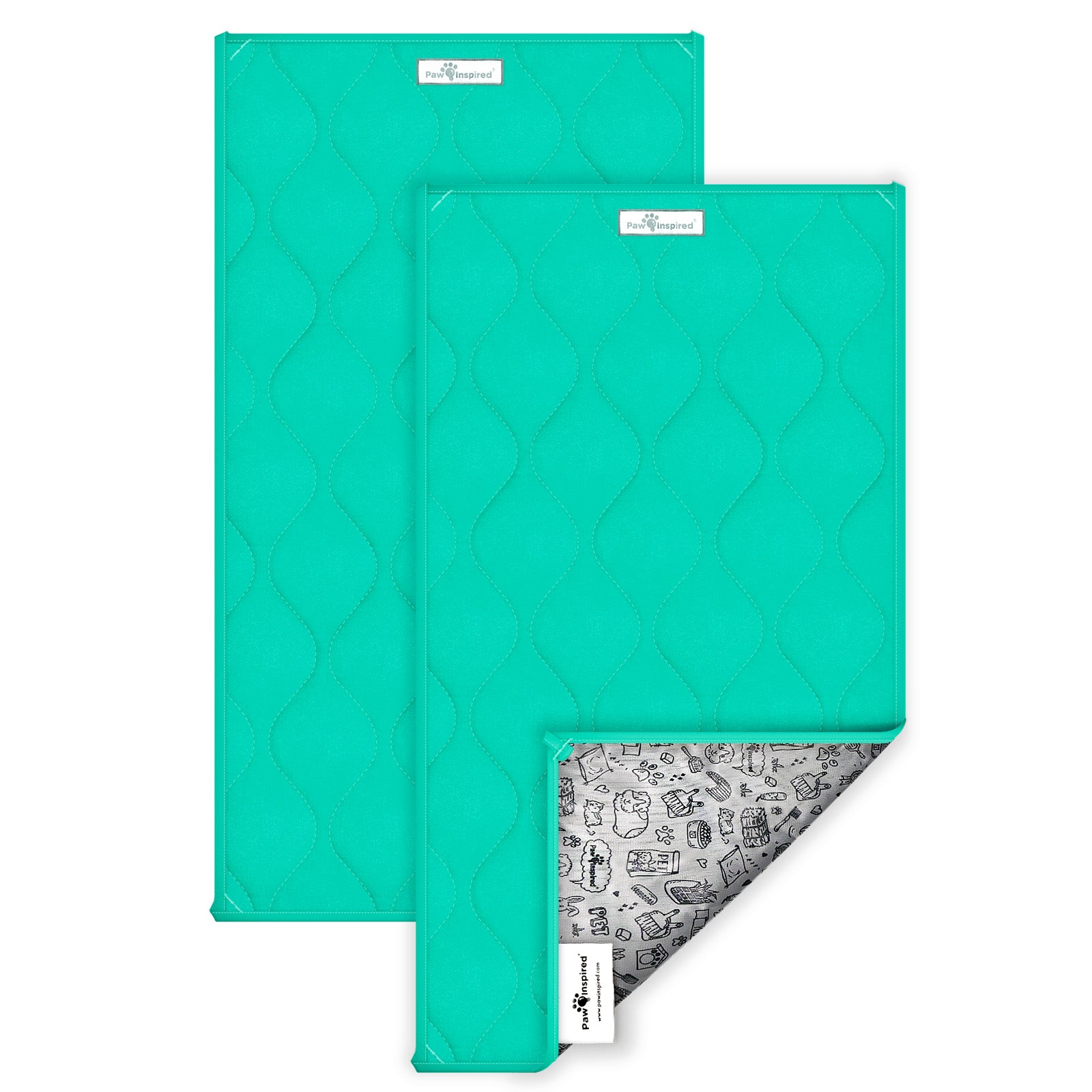 2ct Paw Inspired® Washable Guinea Pig Cage Liners, C&C 2X1