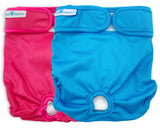 3ct Paw Inspired Ultra Protection Washable Dog Diapers, Reusable, Female, Large