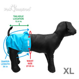 3ct Paw Inspired Ultra Protection Washable Dog Diapers, Reusable, Female, Extra Large