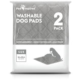 34X22" Paw Inspired Washable Puppy Training Pads, Reusable Dog Pads