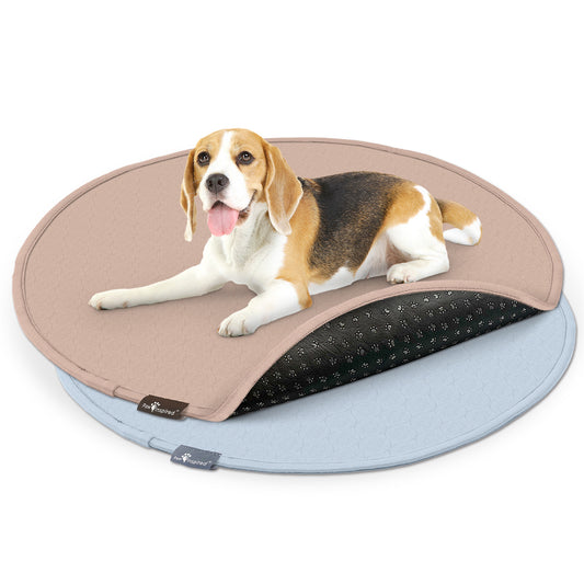 2ct Paw Inspired® Round Washable Pee Pads, 36in