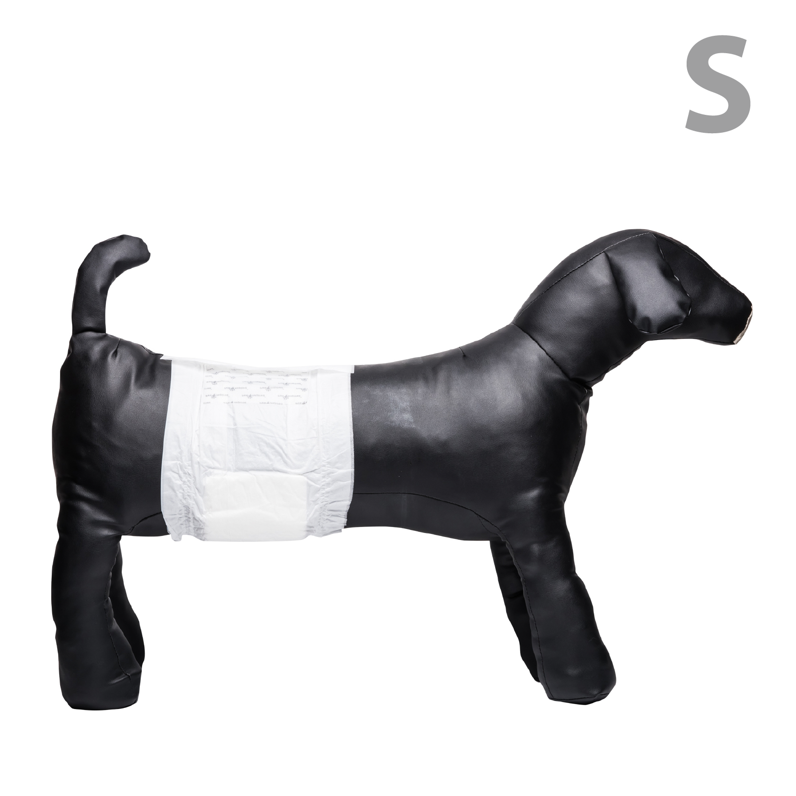 12ct Paw Inspired Ultra Protection Disposable Male Wraps (Belly Bands) Bulk, Small