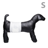 12ct Paw Inspired Ultra Protection Disposable Male Wraps (Belly Bands) Bulk, Small