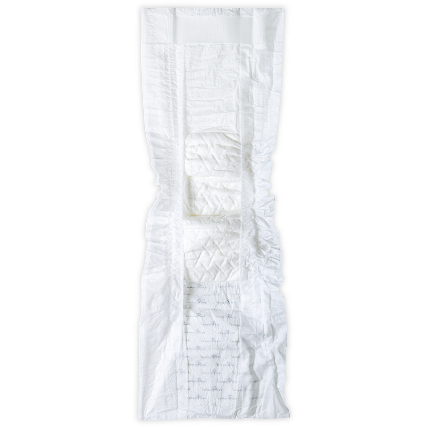 144ct Paw Inspired Ultra Protection Disposable Male Wraps (Belly Bands) Bulk, Medium