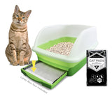 20ct Peritas Activated Carbon Cat Pads for Breeze Tidy Cat Litter System 16.9" x 11.4"