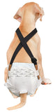 Paw Inspired Washable and Disposable Dog Diaper Suspenders